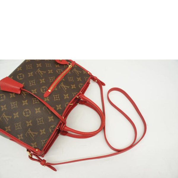 89403 4 Louis Vuitton Popincourt PM Monogram Rouge