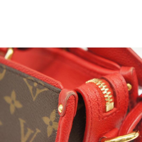 89403 8 Louis Vuitton Popincourt PM Monogram Rouge