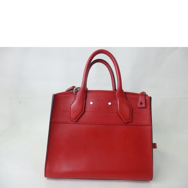 89436 2 Louis Vuitton City Steamer PM Calf Rouge