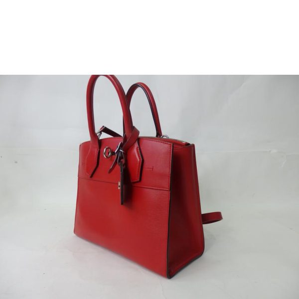 89436 3 Louis Vuitton City Steamer PM Calf Rouge