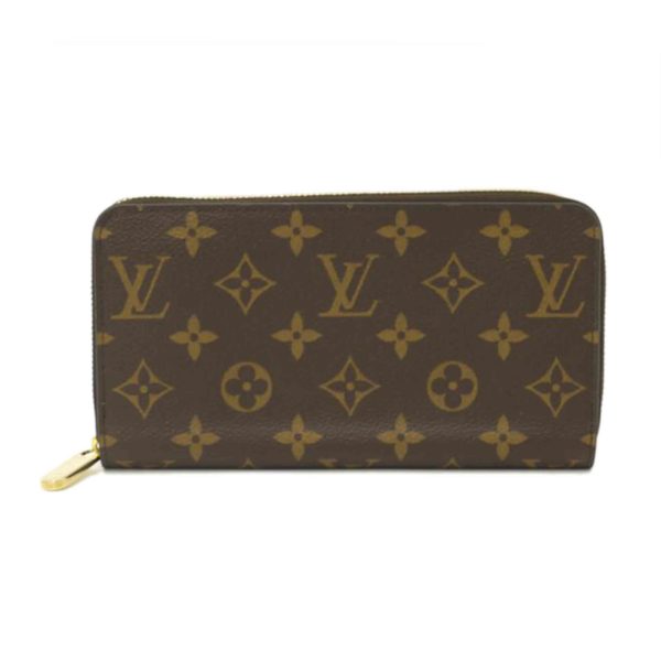 89555 1 Louis Vuitton Zippy Wallet Monogram Bag Brown