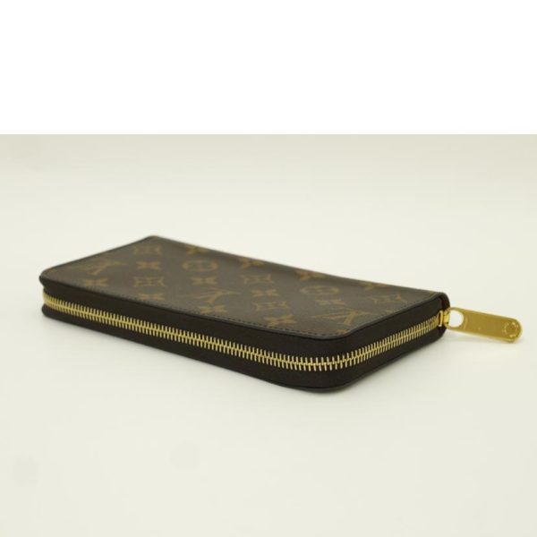 89555 4 Louis Vuitton Zippy Wallet Monogram Bag Brown