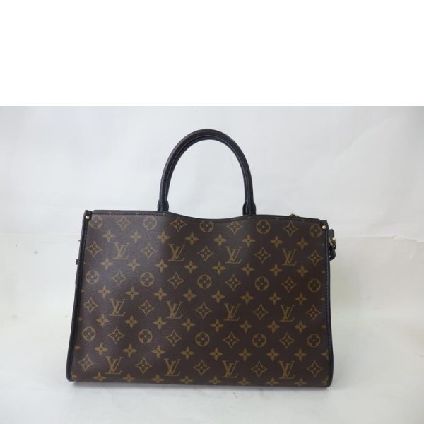 89665 2 Louis Vuitton Popin Court MM Monogram Bag Noir