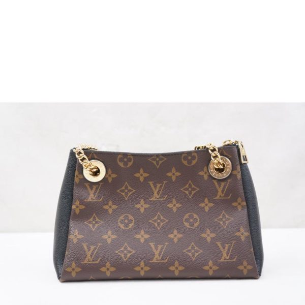 89750 2 Louis Vuitton Surenne BB Monogram Shoulder Bag Brown