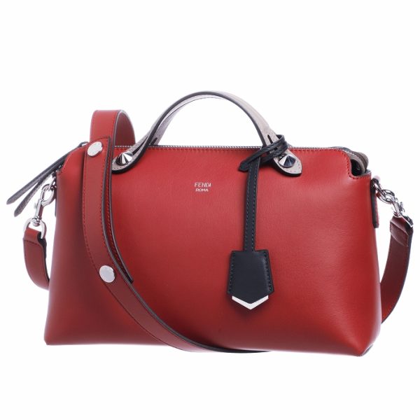 8bl1245qjf15z3 Fendi By The Way 2way Handbag Red