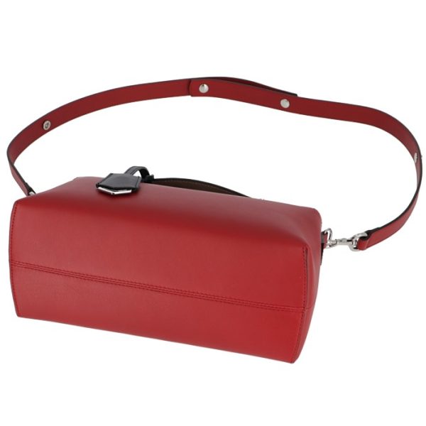 8bl1245qjf15z3 3 Fendi By The Way 2way Handbag Red