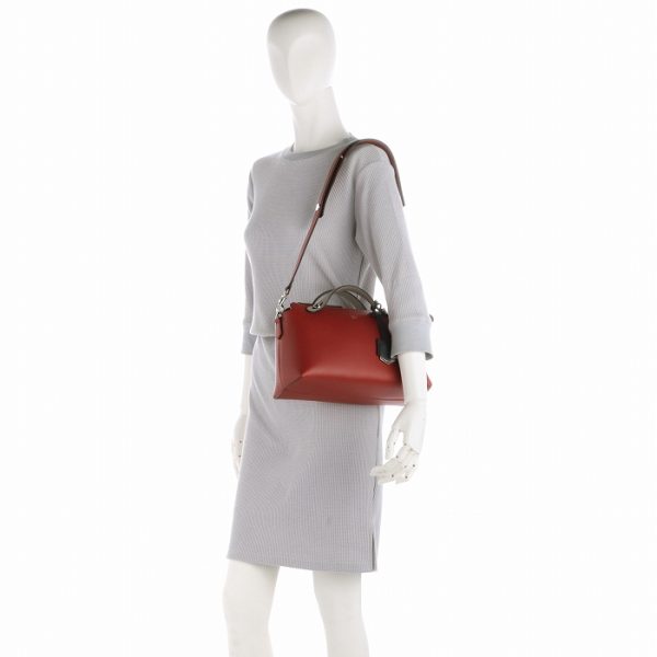 8bl1245qjf15z3 9 Fendi By The Way 2way Handbag Red