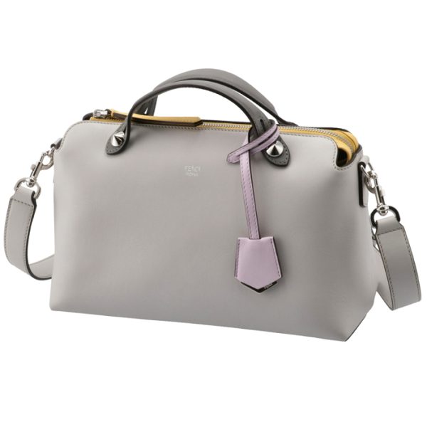 8bl1465qjf1bzj 1 Fendi By The Way 2way Bag Medium Light Gray