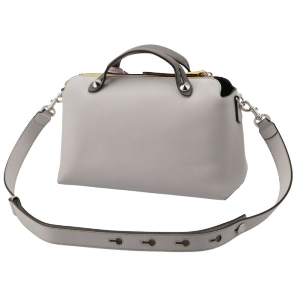 8bl1465qjf1bzj 2 Fendi By The Way 2way Bag Medium Light Gray