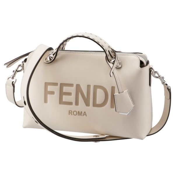 8bl146ac9lf0c88 Fendi By The Way 2way Bag Medium Ivory