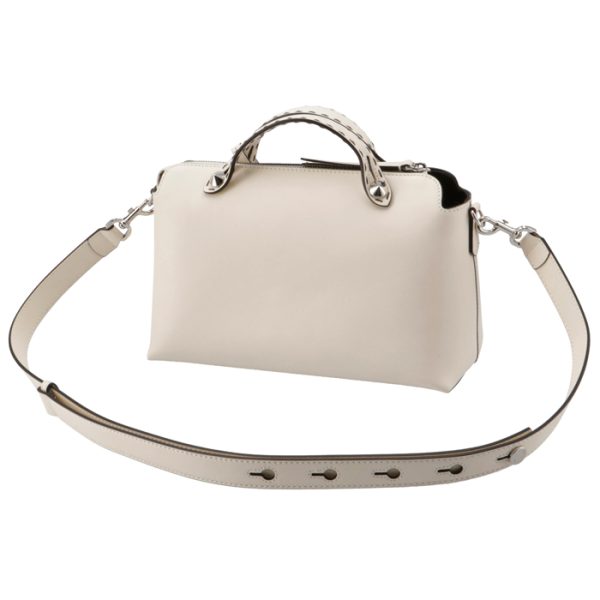 8bl146ac9lf0c88 2 Fendi By The Way 2way Bag Medium Ivory