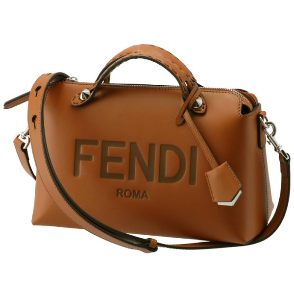 8bl146ac9lf0nmu Fendi By The Way 2way Bag Medium Brown