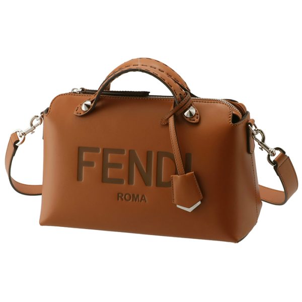 8bl146ac9lf0nmu 1 Fendi By The Way 2way Bag Medium Brown