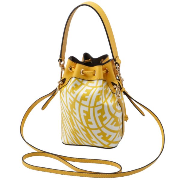 8bs010afl1f1e8k 2 Fendi Montresor Summer Vertigo Mini Bag Yellow