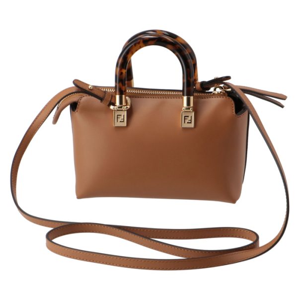 8bs067abvlf0nyj 2 Fendi By The Way Boston Bag Mini Brown