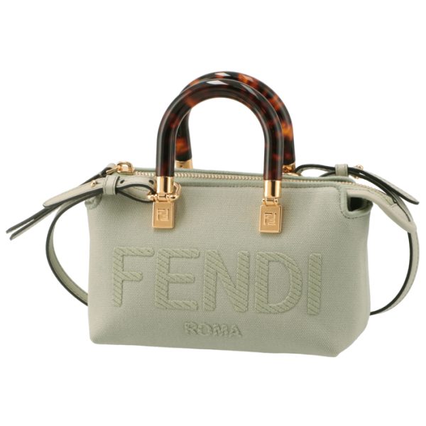 8bs067anvgf1k3b 1 Fendi By The Way Mini Boston Bag Brown