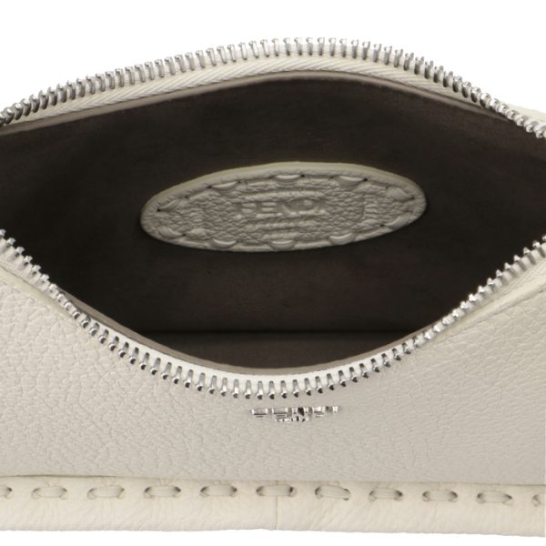 8bs094ant2f1jbp 5 Fendi Fendessence Selleria Stitch Handbag White