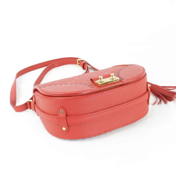 9005240508833p 4 Louis Vuitton Juno Shoulder Bag Monogram Empreinte Red