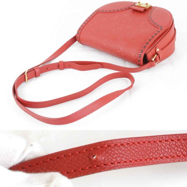 9005240508833p 6 Louis Vuitton Juno Shoulder Bag Monogram Empreinte Red