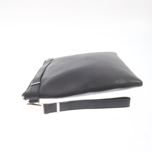 9024c100040 3 Balenciaga Philias Clip Clutch Bag Leather Black