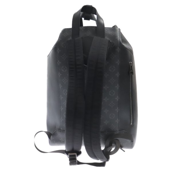 9024c300215 2 Louis Vuitton X Fragment Design Monogram Eclipse Explorer Backpack Leather Black