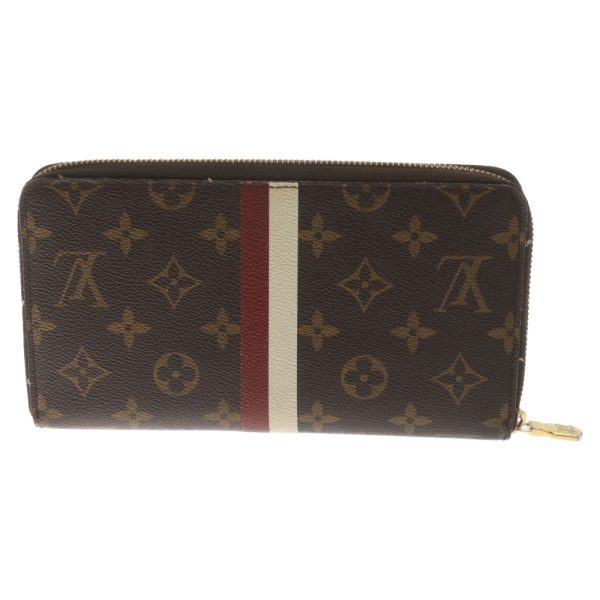 9024d280025 2 Louis Vuitton My Lv Heritage Zippy Organizer Round Zip Wallet Leather Brown