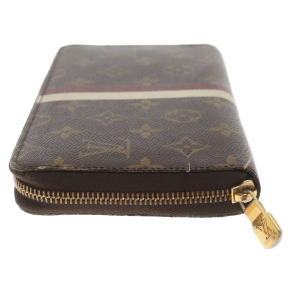 9024d280025 3 Louis Vuitton My Lv Heritage Zippy Organizer Round Zip Wallet Leather Brown