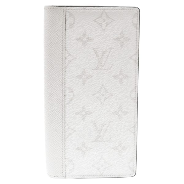 9024e040072 1 Louis Vuitton Porte Feuille Brother Taigarama Bifold Wallet Leather White