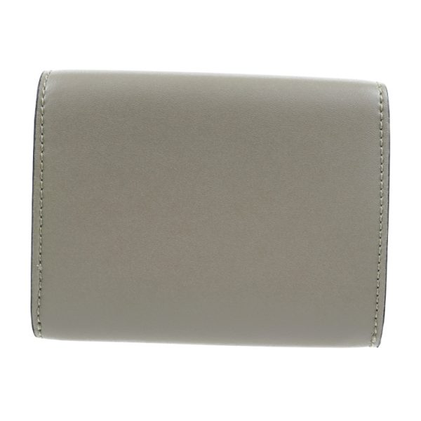 903123002019 3 Fendi Visaway Leather Card Case Gray