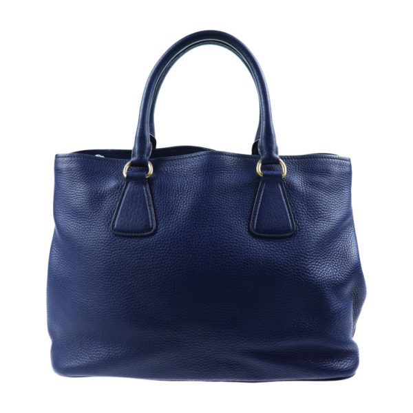 903123002037 3 Prada Leather Tote Bag Blue