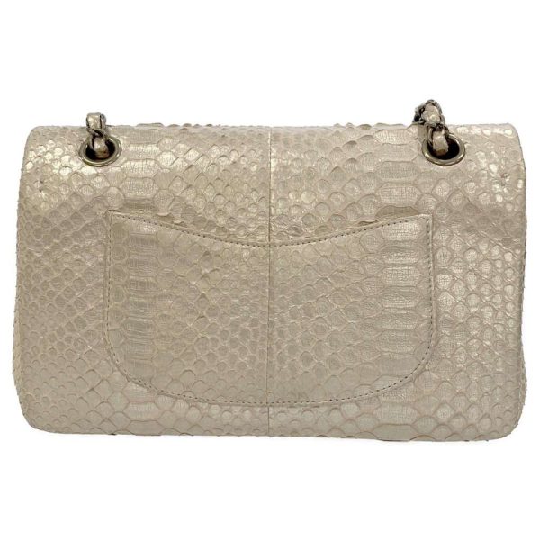 9035263 03 Chanel Matelasse Chain Shoulder Bag Python