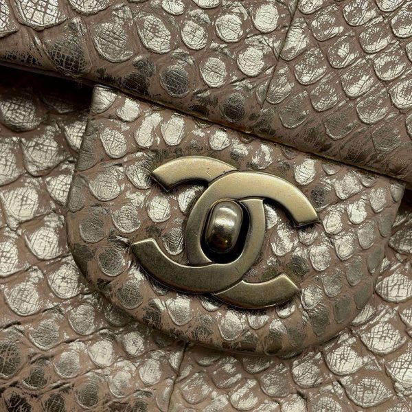 9035263 18 Chanel Matelasse Chain Shoulder Bag Python