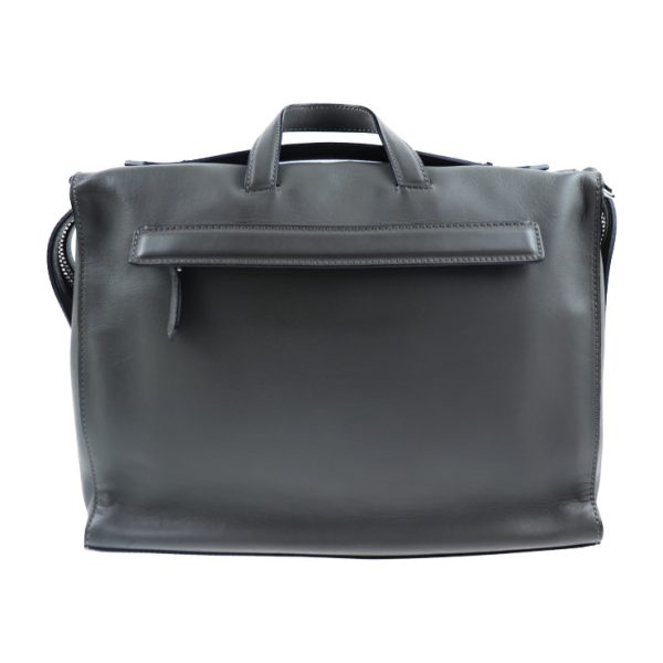 904123007077 3 Fendi Business Bag Calf Leather Gray