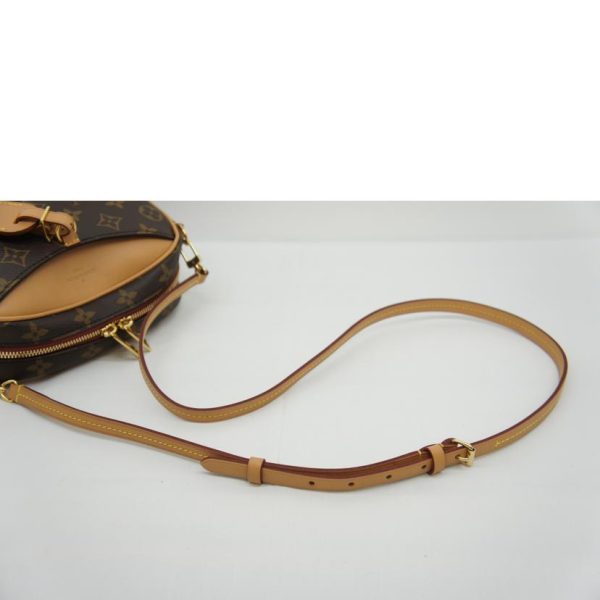 90461 4 Louis Vuitton Deauville Mini Monogram Handbag Brown