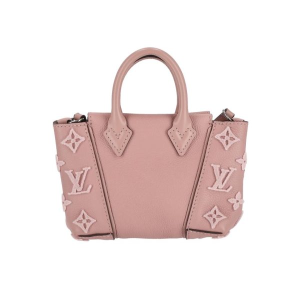 90605 2 Louis Vuitton Nano Monogram Verou Shoulder Bag Pink