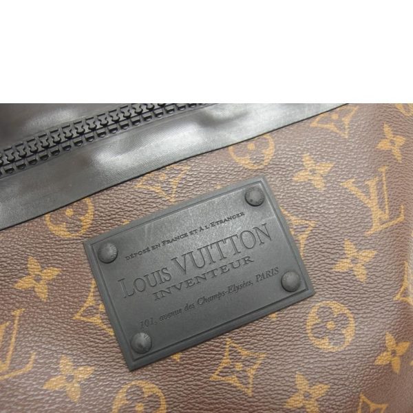 90681 10 Louis Vuitton Waterproof Messenger Monogram Bag Brown