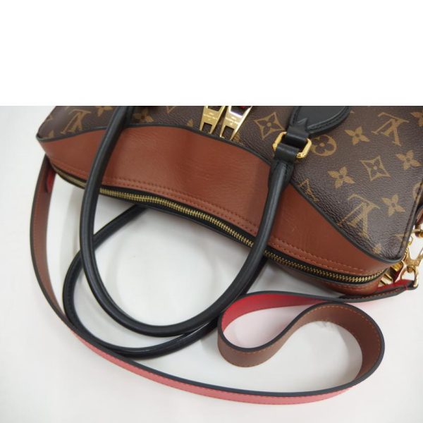 90786 3 Louis Vuitton Tuileries Tote Bag Brown