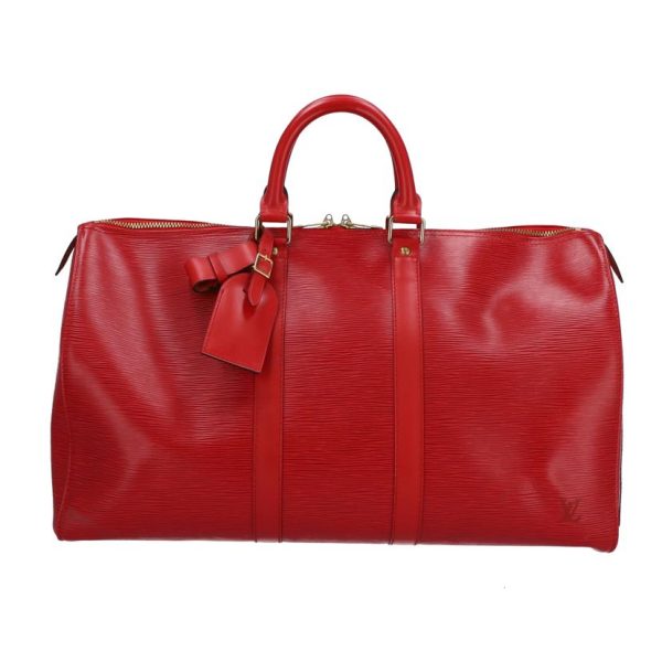 90919 1 Louis Vuitton Keepall Epi Leather Duffle Bag