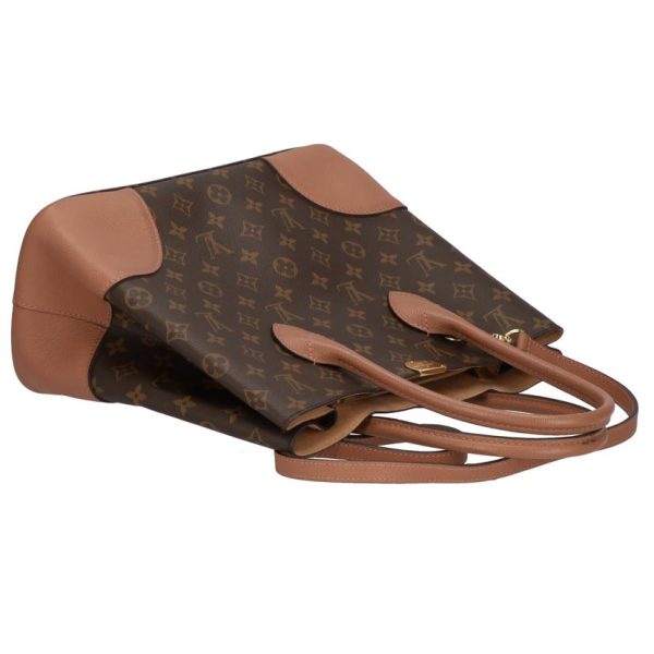 90940 4 Louis Vuitton Flandrine Monogram Handbag Brown