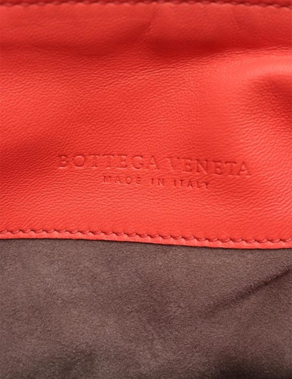 910093002062 6 Bottega Veneta Intrecciato Shoulder Bag Leather Orange