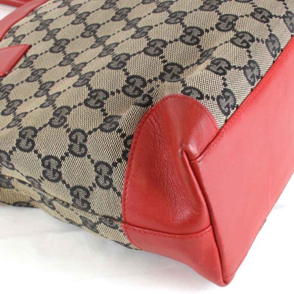 9104240609453t 4 Gucci GG Canvas Handbag Red