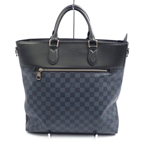 91096 1 Louis Vuitton Newport Damier Cobalt Bag Blue