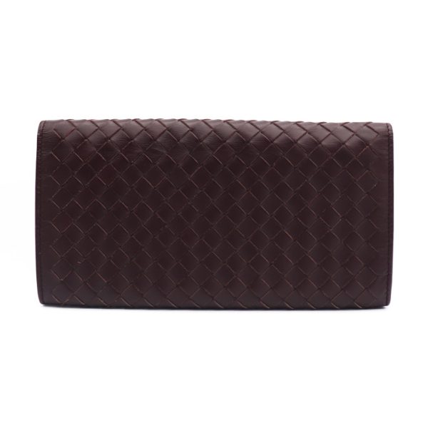 911063002130 3 Bottega Veneta Intrecciato Long Wallet Leather Brown