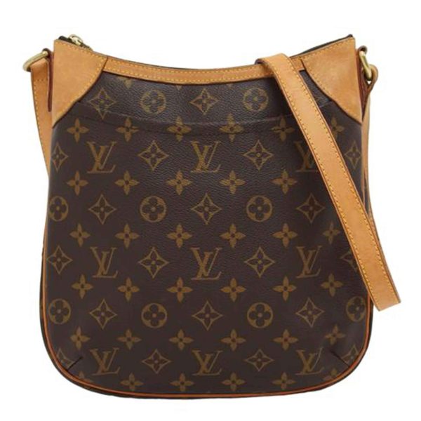 91121 1 Louis Vuitton Odeon Monogram Bag Brown