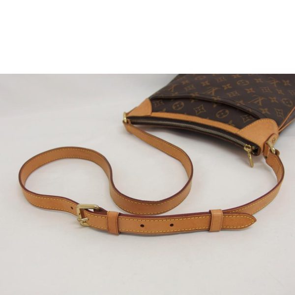 91121 4 Louis Vuitton Odeon Monogram Bag Brown