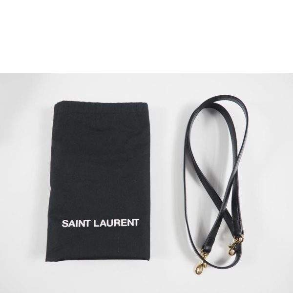 91177 6 Saint Laurent Baby Cabas Shoulder Black