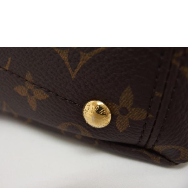 91199 9 Louis Vuitton Palas BB Monogram Handbag Brown