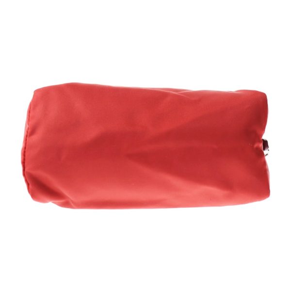 913113007151 4 Prada Nylon Cosmetic Pouch Red