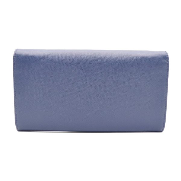 915013002171 3 PRADA Saffiano Shoulder Wallet Navy