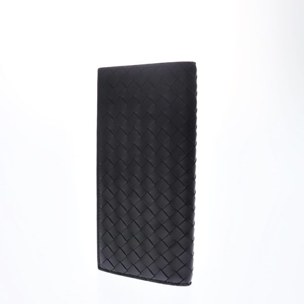 915103002167 2 Bottega Veneta Intrecciato Long Wallet Leather Black